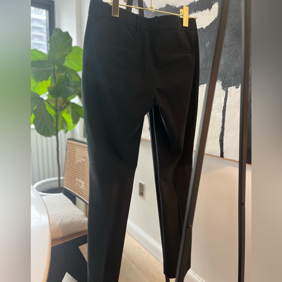 Theory Dark Green Louise Trousers in Size 4 - Picture 3 of 3